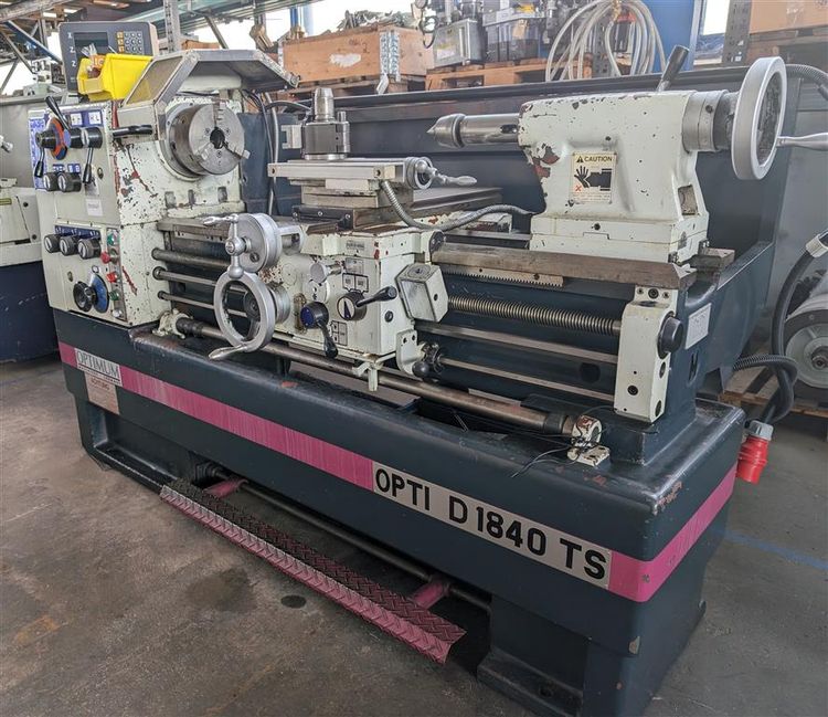 Optimum Engine Lathe 2000 / 12 step U/min Opti D 1840 TS