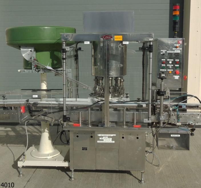 King ROPP 8 head Capping Machine