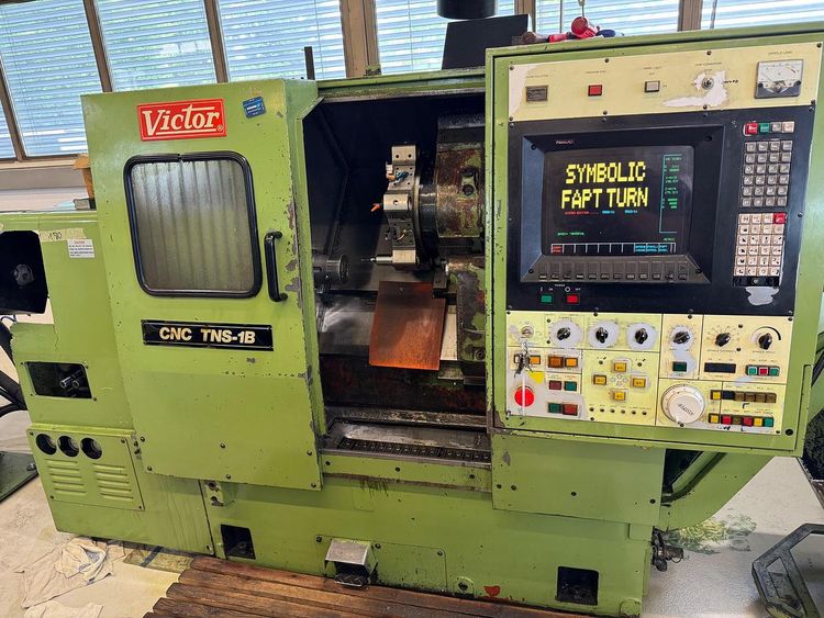 Victor FANUC CNC control with FAPT TURN 6000 rpm TNS-1B 2 Axis