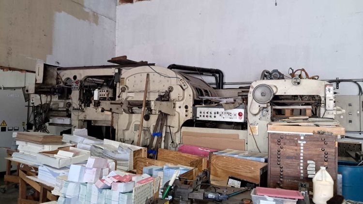 Bobst SP 1260E + FOIL STAMPING