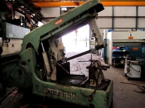 Ercole 650 Band Saw Semi Automatic