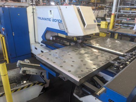 Trumpf TRUMATIC 2010R, BOSCH 3, 50" X 50", 10 STATION 22 TON