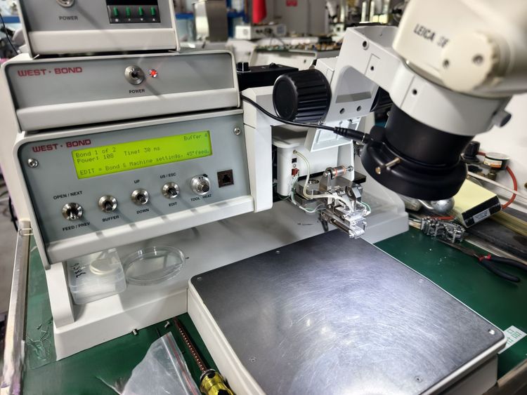 2 Westbond 7476E wire bonder