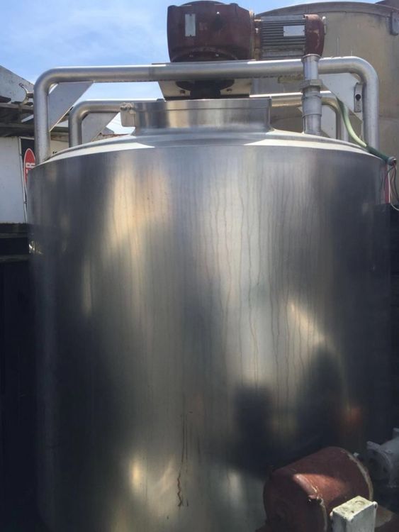 Other 1,500LT Stainless Steel Mixing Tank – Double Layered