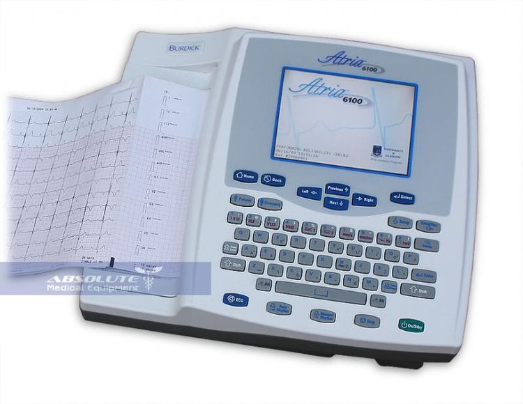 Burdick Atria 6100 Interpretive ECG-EKG Machine