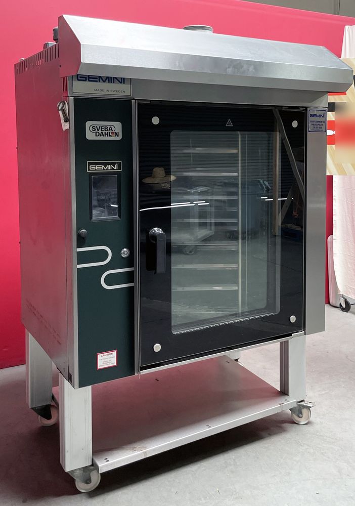 Sveba Dahlen S402 Mini Rotating Rack Digital Control Commercial Gas