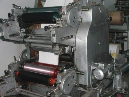 W&H Triumph I with inline QMS 992 flexo print 4 col. & photocell