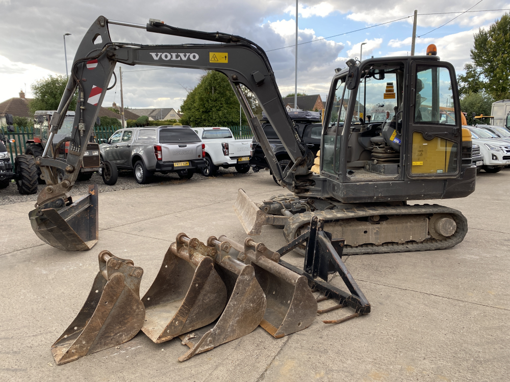 Volvo EC55C Tracked Excavator image.