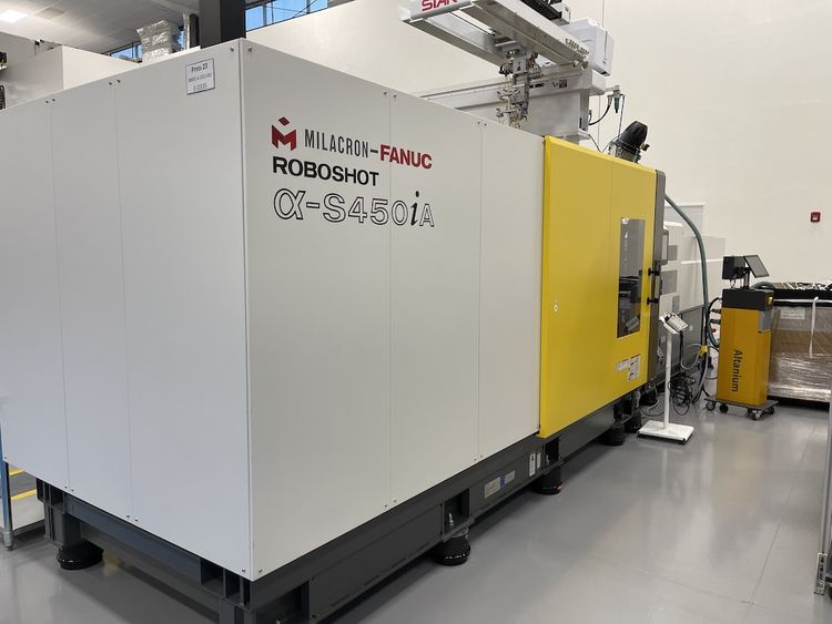 Fanuc, Milacron Roboshot a-S450iA 450 T