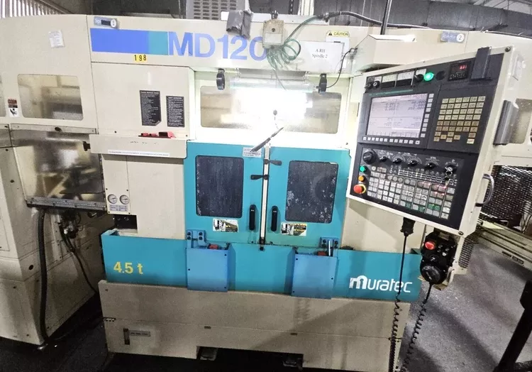 Muratec Fanuc 31iT CNC Control 4500 RPM MD-120G LIVE TOOL TWIN SPINDLE 2 Axis