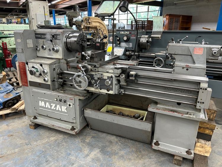 Mazak Engine Lathe 1500 RPM 20"x40"cc