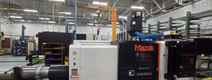 Mazak MAZATROL SmoothC CNC Control 4500 RPM QTU-250M 2 Axis