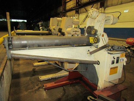 Fastener Engrs FASTENER ENGINEERS PF-6000-08 POWERED UNCOILER Max 6000 Lb. Coil Weight Capacity