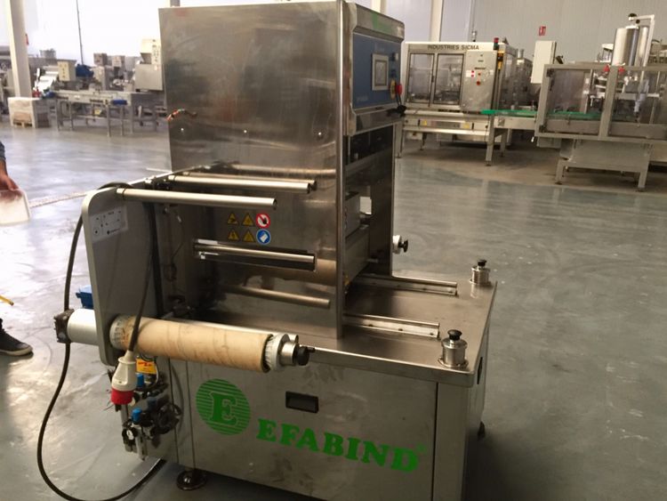 Efabind Efaman Automatic Traysealer for Pre-formed Trays