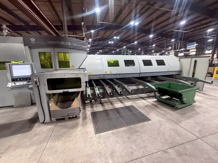 BLM LT8 2D Fiber Tube Laser Siemens Simatic