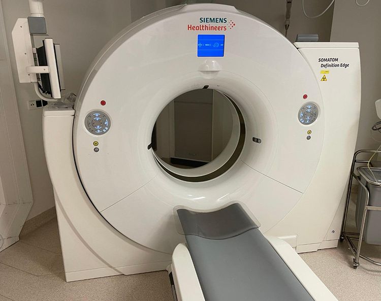 Siemens Definition Edge CT Scan