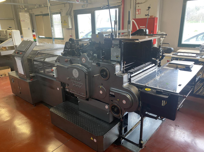 Heidelberg Industrial stencil cutting machine