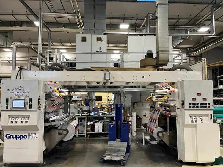 Nordmeccanica Super Simplex SL HD  Solventless laminator