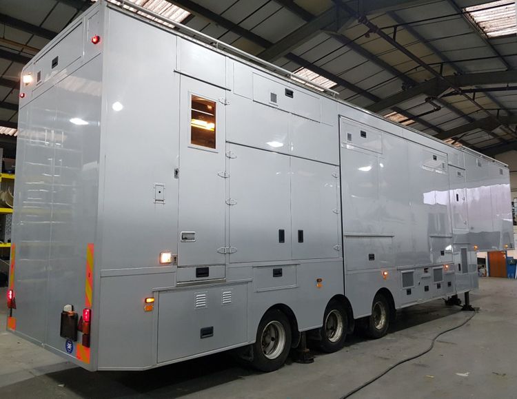 OB35 13.6m ASGB coachbuilt triple expanding trailer