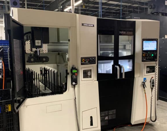 DMG CNC CONTROL 6000 RPM Mori NRX2000 Twin Spindle Lathe 2 Axis