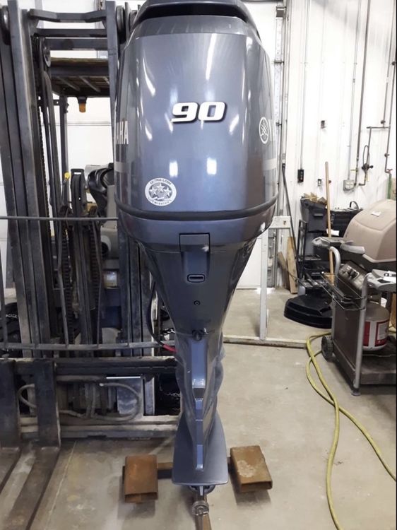 Yamaha 90hp 4 Stroke Outboard Motor Engine