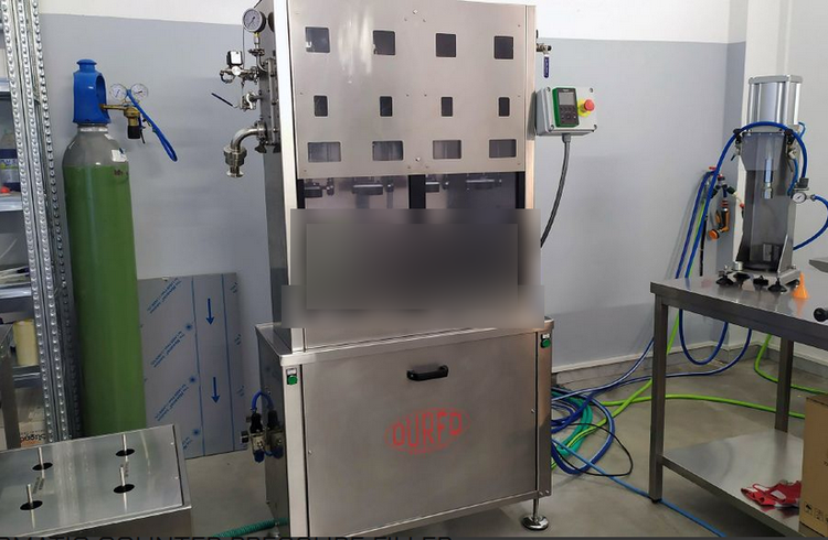 DURFO, SEMI-AUTOMATIC FILLER CAPPING RINSING BLOWING MACHINE