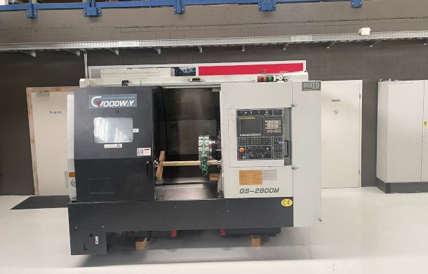 Goodway Fanuc 0i-TD 3500 rpm GS-2800 M 2 Axis