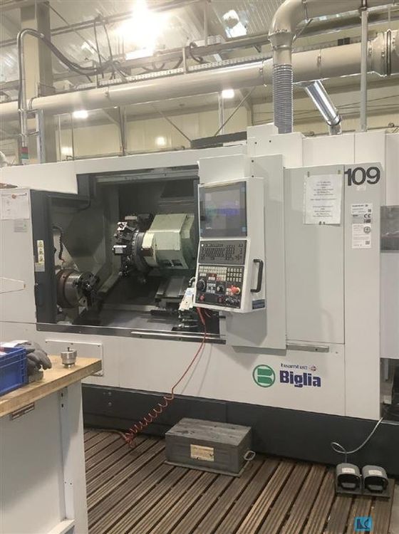 Biglia Fanuc IHMi Manual Guide 3000 RPM B 1250Y 3 Axis