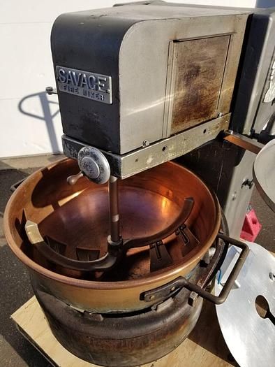 Savage BROS S-48 Fire Mixer Mixing Kettle Caramel and Confection
