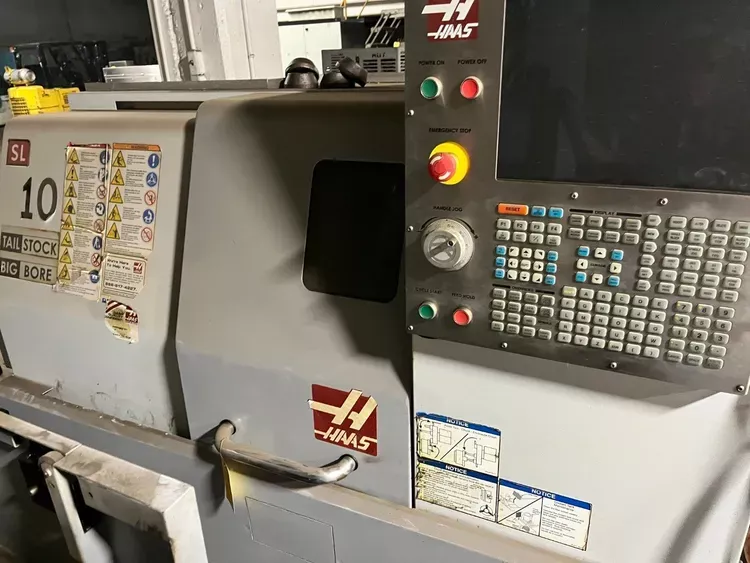 Haas CNC Control 4,000 RPM SL-10TBB 2 Axis