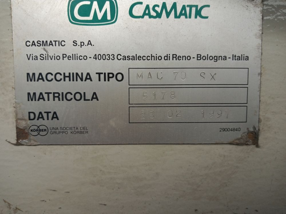 2 Casmatic MAC 70 handle aplicator