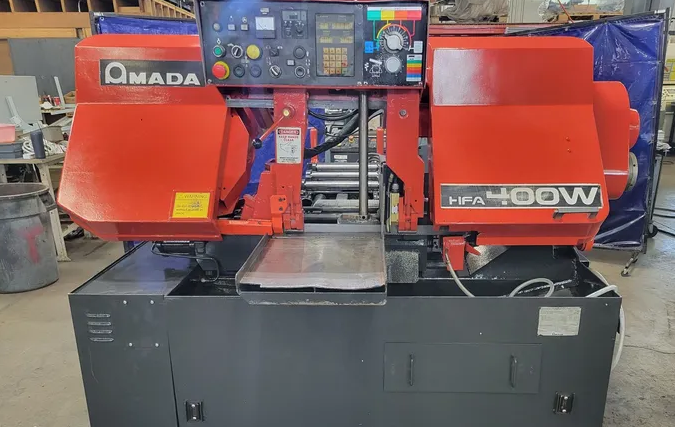Amada HFA 400-W Band Saw SemiAutomatic