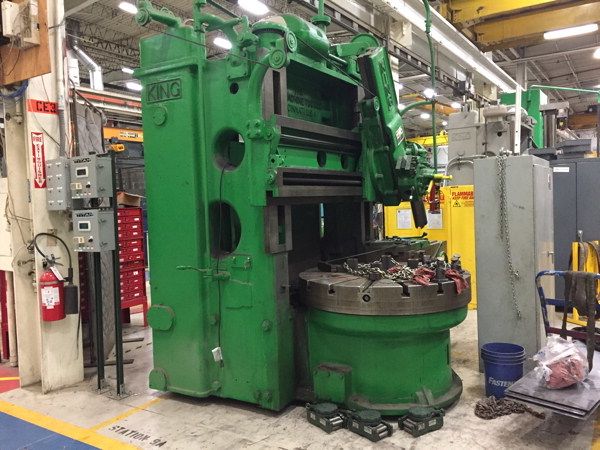 King 52 Vertical Lathes