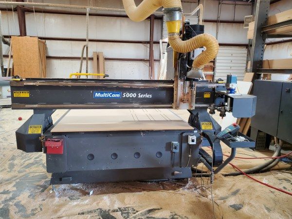 Multicam 5000 CNC ROUTER WITH ACCESSORIES