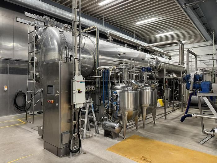 Alfa Laval, Bucher, Frewitt Fruit Juice, Concentrates and Purees production plant