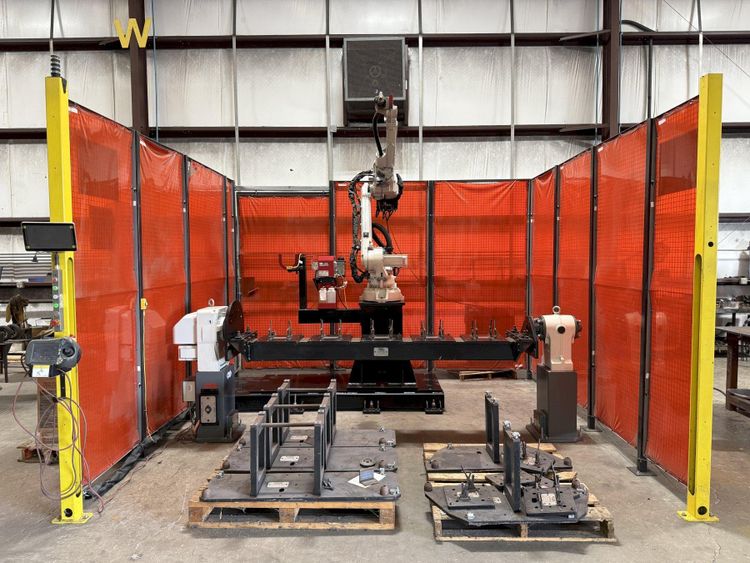 Lincoln ELECTRIC ROBOT WELDING SYSTEM 6 Axis