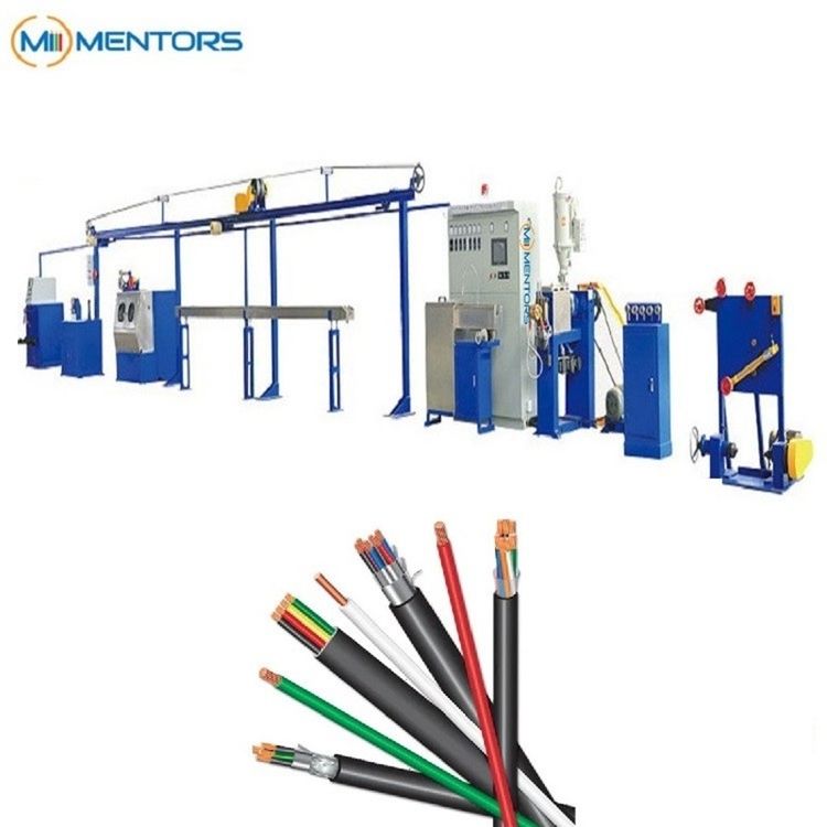 Mentors Machinery Teflon Extruder/Teflon FEP Fpa ETFE Cable Extrusion Production Line SY-40/ SY-45/ SY-50/ SY-65