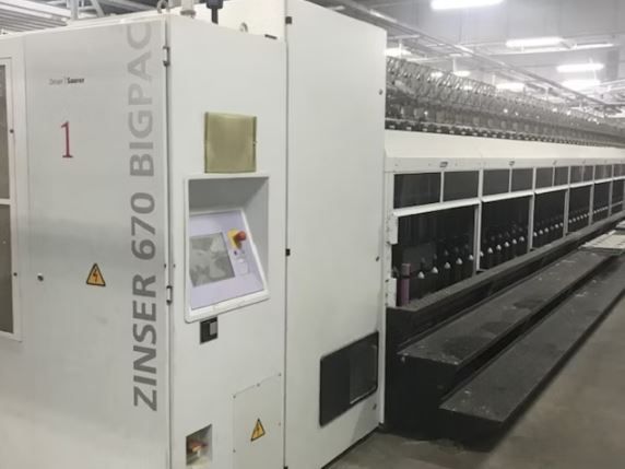 Zinser FL.670 Roving frames