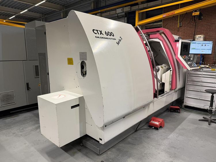 Gildemeister Heidenhain CNC Pilot 2800 rpm CTX-600 S2  2 Axis