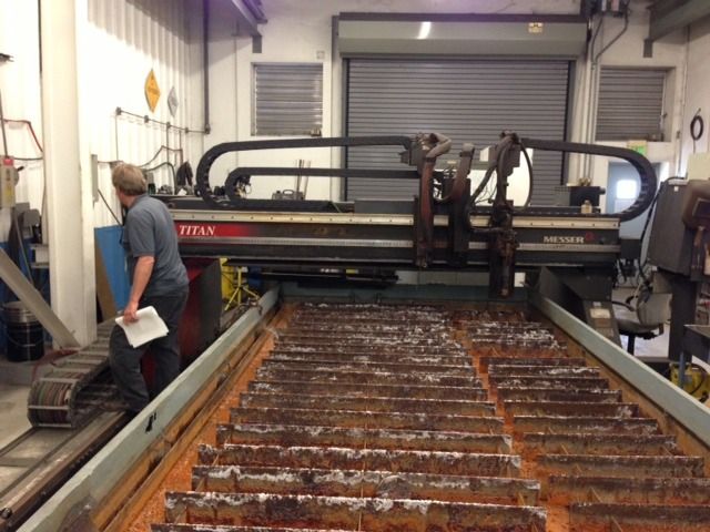 Messer Titan 6/4 LP Plasma Cutting System MG Hypertherm Navigator I CNC