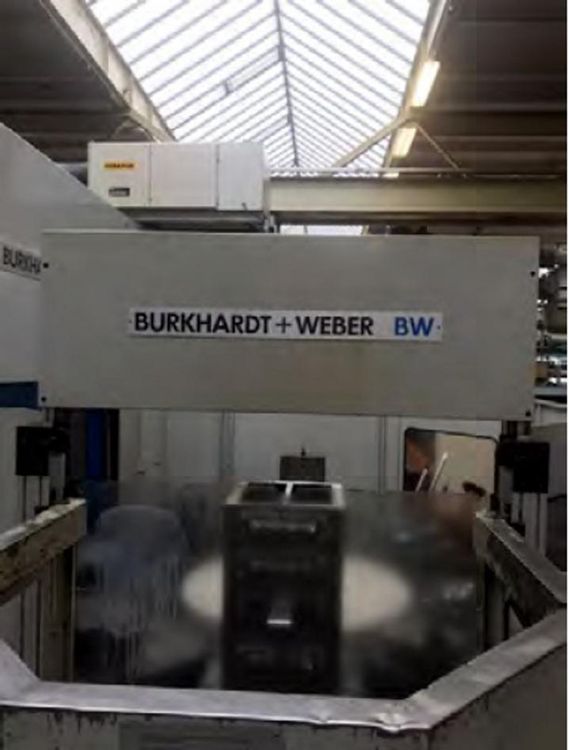 Burkhardt & Weber MC 60 HV BAZ 3 Axis