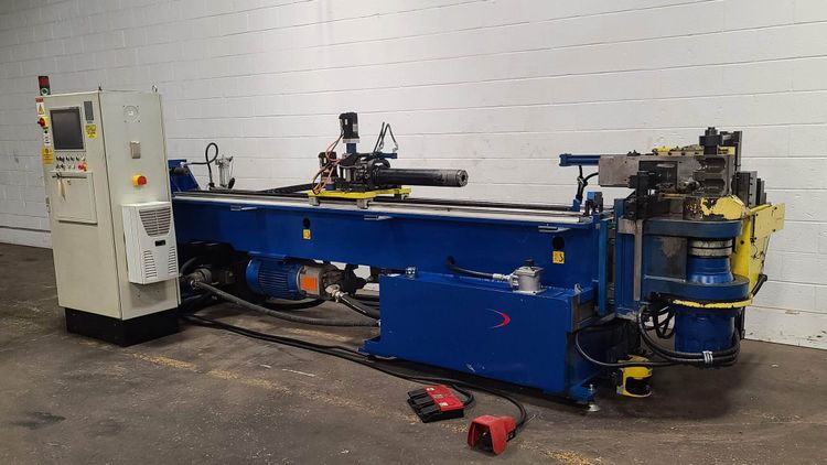 Addison McKee 5-axis CNC high production horizontal multi-stack tube bender