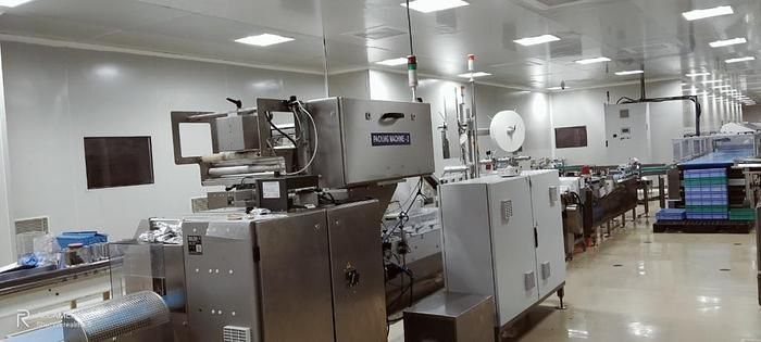 Complete automatic line for layer cake and swiss roll 500–700 kg/hr