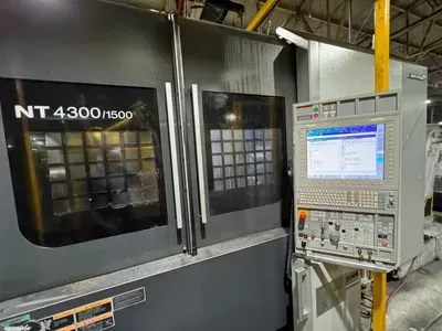 Mori Seiki Fanuc Control Variabl NT-4300DCG/1500SZ 2 Axis