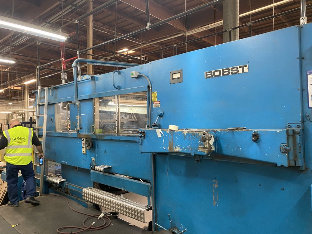 Bobst SPO2000, AUTOMATIC PLATEN DIE CUTTER