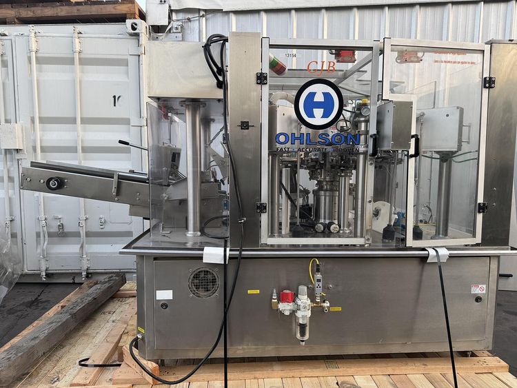 Ohlson Rotary Filler w/Powder Auger filling Head