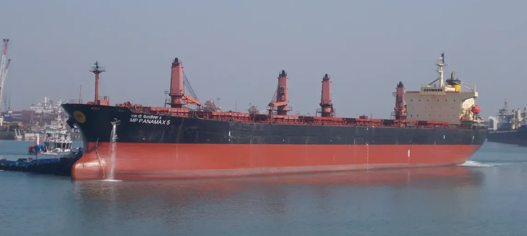 HASHIHAMA TADOTSU UNION RICH ABT 73625 DWT ON 13.87 M DRAFT
