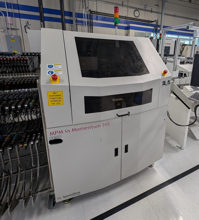 MPM Momentum HiE Screen Printer