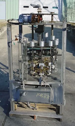 Rotary 12 head Vacuum Filler