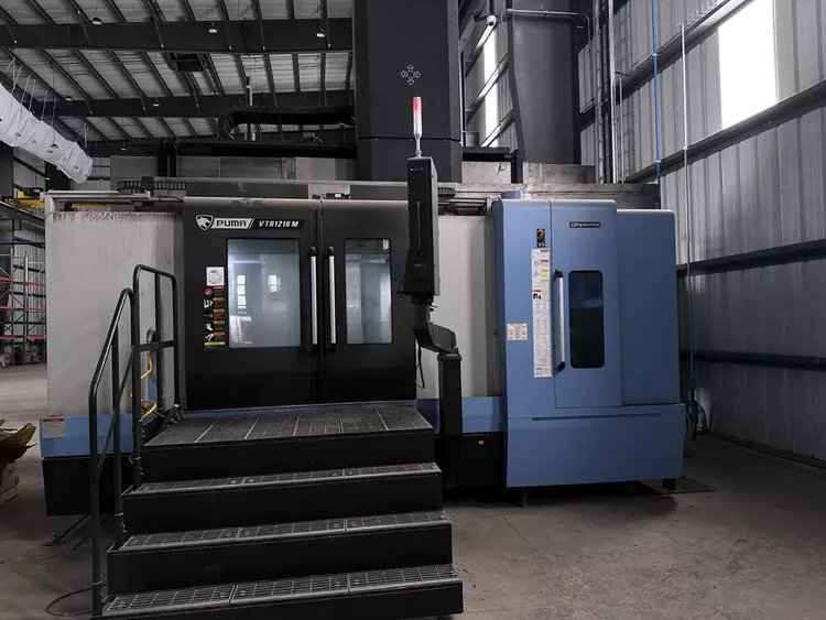 Doosan VTR1216 M Max Turning Diameter: 63 in